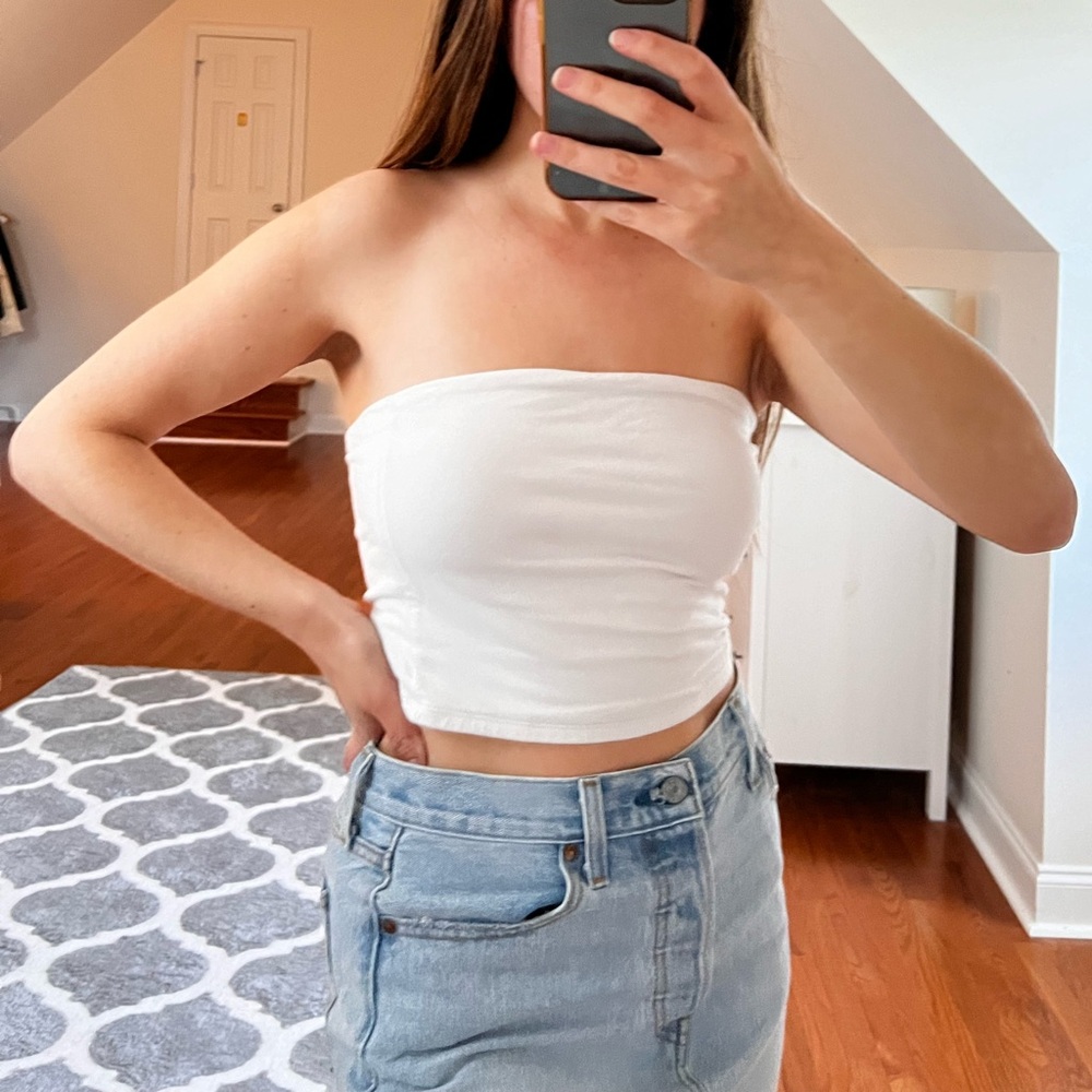 White Tube Top